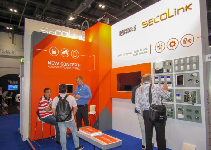 Η KEEPER Hellas στο περίπτερο της Secolink στην IFSEC 2018