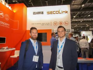 Η KEEPER Hellas στο περίπτερο της Secolink στην IFSEC 2018