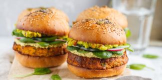 veggie burgers